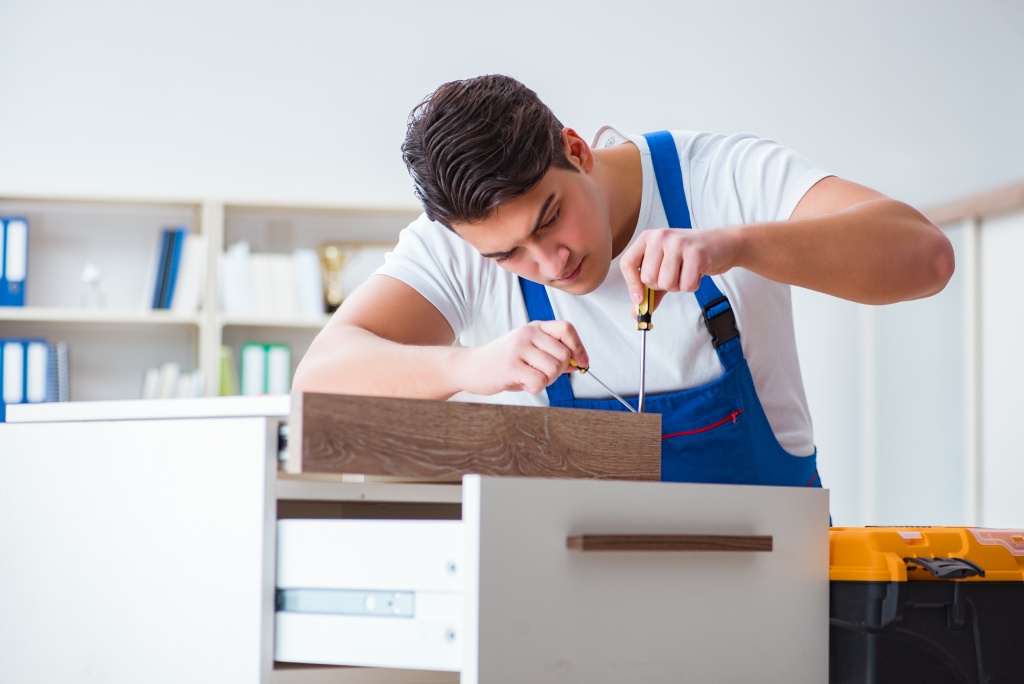Furniture repair and assembly concept